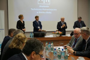 Zdjęcie z VI posiedzenia Kolegium Prorektorów, Bielsko-Biała 6-8.02.2020 r.
