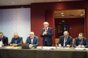Zdjęcie z IV posiedzenia Kolegium Prorektorów, Białystok 31.01 - 2.02.2019 r.