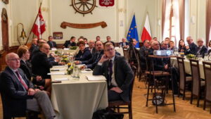 Zdjęcie z VII posiedzenia Kolegium Prorektorów, Szczecin 22-24.06.2022 r.