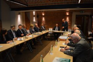 Zdjęcie z III posiedzenia Kolegium Prorektorów, Kraków 8-10.11.2018 r.