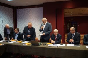 Zdjęcie z IV posiedzenia Kolegium Prorektorów, Białystok 31.01 - 2.02.2019 r.
